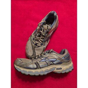 Brooks Trance 10 Women’s Size 8 Running Shoes Gray Blue Stability Sneakers